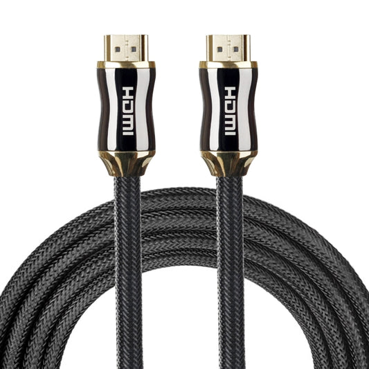 1m Metal Body HDMI 2.0 High Speed HDMI 19 Pin Male to HDMI 19 Pin Male Connector Cable - Cable by buy2fix | Online Shopping UK | buy2fix