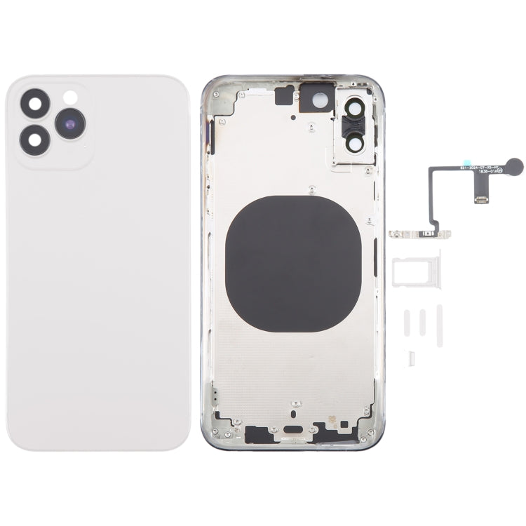 Back Cover with Appearance Imitation of iP15 Pro for iPhone XS(White) - Back Cover by buy2fix | Online Shopping UK | buy2fix