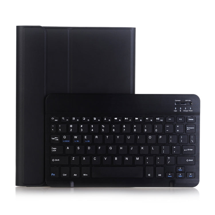 A102 For iPad 10.2 inch Ultra-thin Detachable Bluetooth Keyboard Leather Tablet Case with Stand Function(Black) - Universal by buy2fix | Online Shopping UK | buy2fix