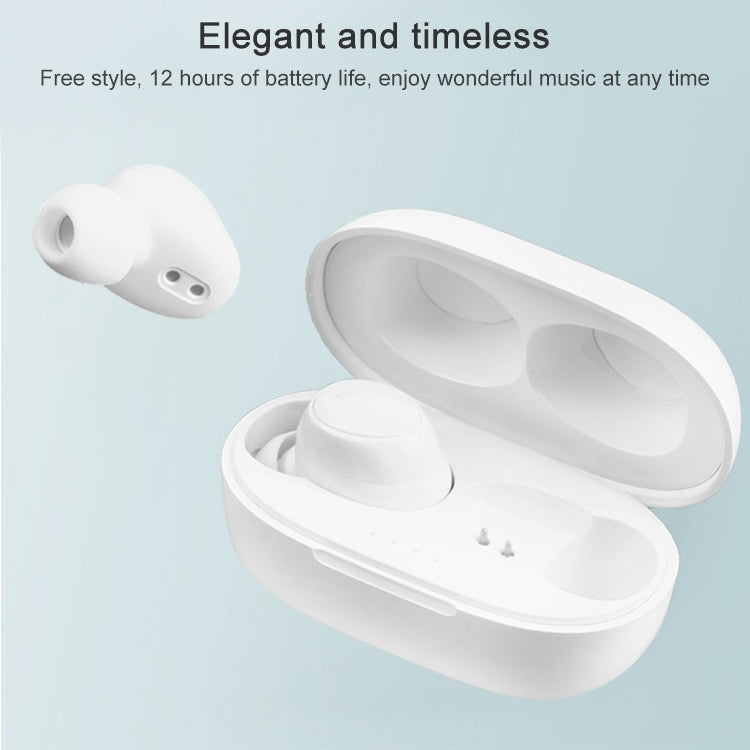 AIN MK-T1 TWS IPX4 Waterproof Intelligent Noise Reduction Semi-in-ear Bluetooth Earphone with Charging Box, Support Call & Single and Binaural Mode & Automatic Connection - TWS Earphone by AIN | Online Shopping UK | buy2fix