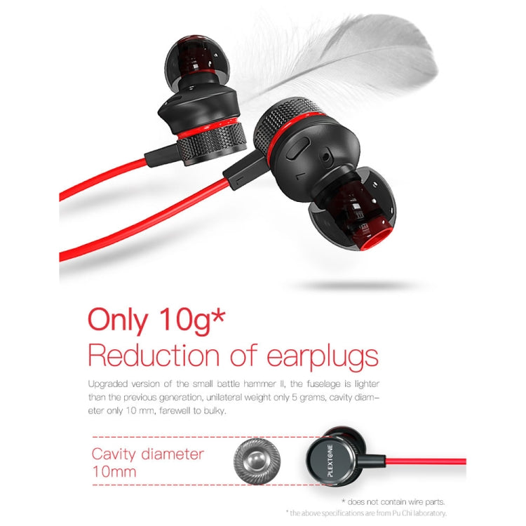 PLEXTONE G15 3.5mm Gaming Headset In-ear Wired Magnetic Stereo With Mic(Black) - In Ear Wired Earphone by PLEXTONE | Online Shopping UK | buy2fix