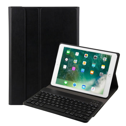 FT-1030 Bluetooth 3.0 ABS Brushed Texture Keyboard + Skin Texture Leather Tablet Case for iPad Air / Air 2 / iPad Pro 9.7 inch, with Three-gear Angle Adjustment / Magnetic / Sleep Function (Black) - For iPad Pro by buy2fix | Online Shopping UK | buy2fix