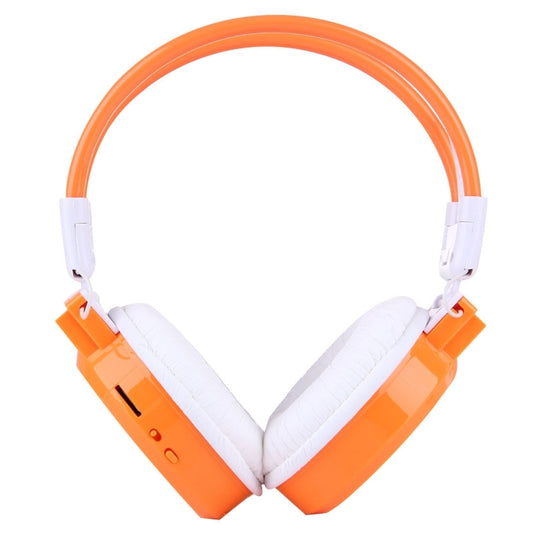 SH-S1 Folding Stereo HiFi Wireless Sports Headphone Headset with LCD Screen to Display Track Information & SD / TF Card, For Smart Phones & iPad & Laptop & Notebook & MP3 or Other Audio Devices(Orange) - Headset & Headphone by buy2fix | Online Shopping UK | buy2fix