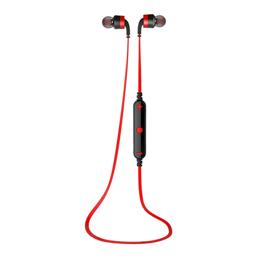 AWEI A960BL Wireless Sport Bluetooth Earphone with Wire Control, Support Handfree Call(Red) - Bluetooth Earphone by awei | Online Shopping UK | buy2fix