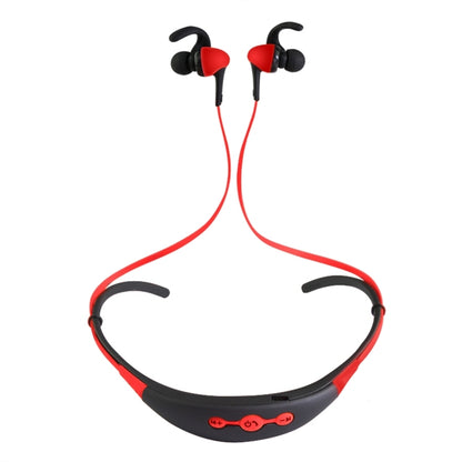 BT-54 In-Ear Wire Control Sport Neckband Wireless Bluetooth Earphones with Mic & Ear Hook, Support Handfree Call, For iPad, iPhone, Galaxy, Huawei, Xiaomi, LG, HTC and Other Smart Phones(Red) - Neck-mounted Earphone by buy2fix | Online Shopping UK | buy2fix