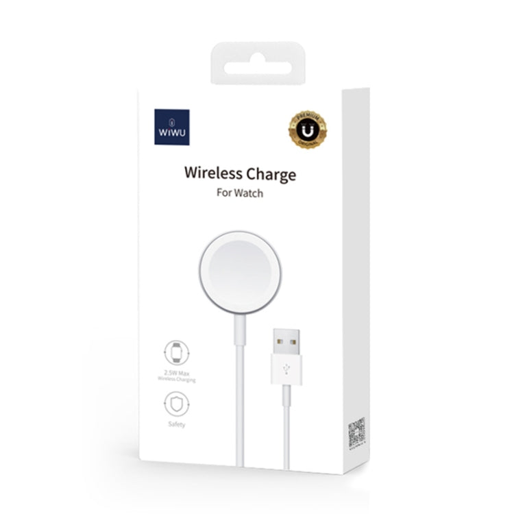 WIWU M7 2.5W MagSafe Magnetic Wireless Charger For Apple Watch Series 6 & 5 & 4 & 3 & 2 & 1 - Charger / Holder by WIWU | Online Shopping UK | buy2fix