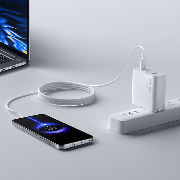 Original Xiaomi 140W 1 x USB + 2 x USB-C / Type-C Three Ports GaN Fast Charger Set, US Plug - USB Charger by Xiaomi | Online Shopping UK | buy2fix