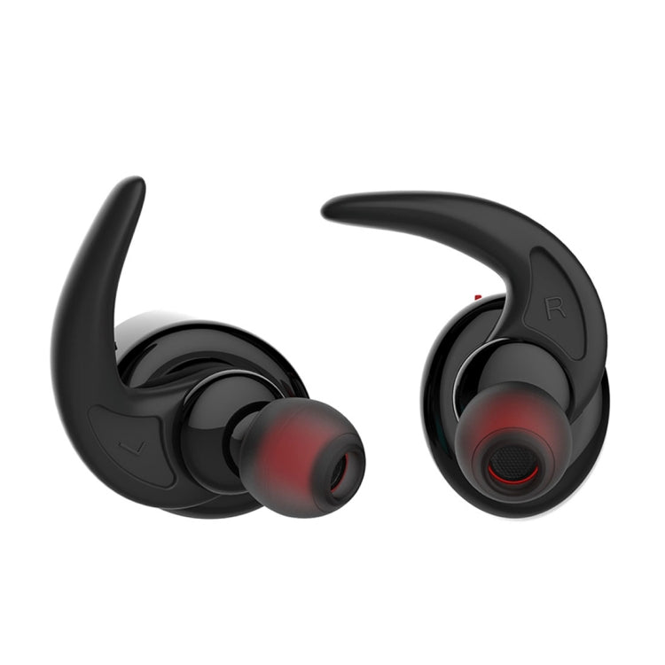 AWEI T1 Sports Headset IPX4 Waterproof Wireless Bluetooth V4.2 Stereo Earphone, Support TWS(Black) - TWS Earphone by awei | Online Shopping UK | buy2fix