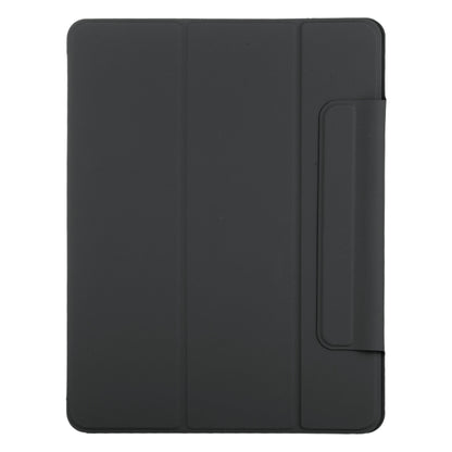 For iPad Air 13 2024 / Pro 12.9 2020 Double-sided Magnetic Flip PU Leather Tablet Case With Holder & Sleep / Wake-up Function(Black) - iPad Pro 12.9 (2020) Cases by buy2fix | Online Shopping UK | buy2fix