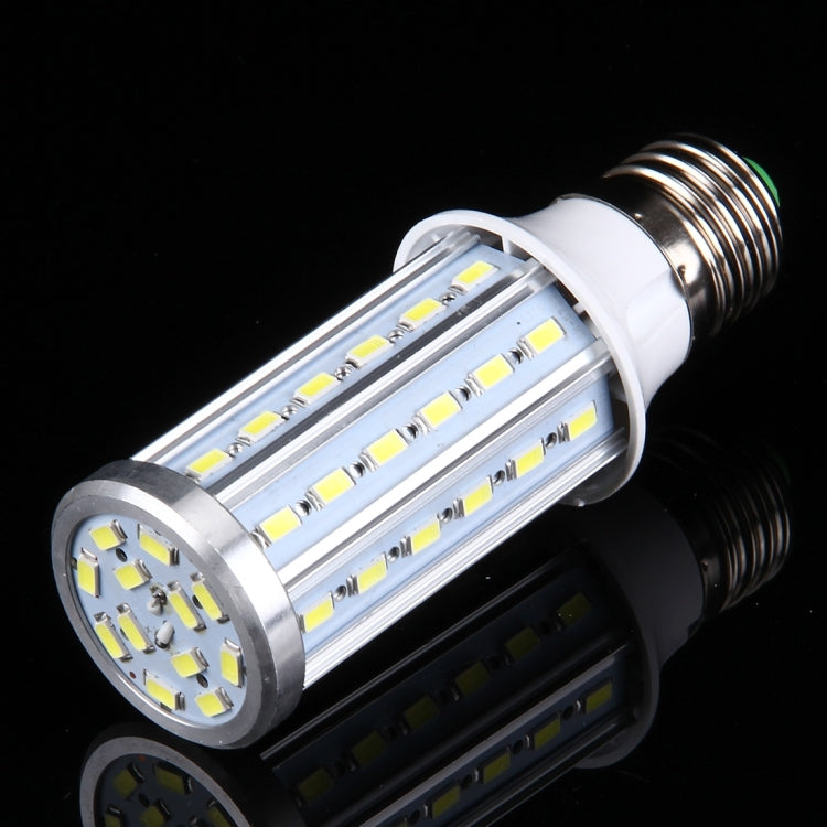 15W Aluminum Corn Light Bulb, E27 1280LM 60 LED SMD 5730, AC 85-265V(White Light) - LED Blubs & Tubes by buy2fix | Online Shopping UK | buy2fix