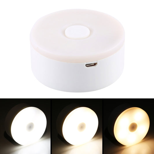 3-color USB Rechargeable LED Night Light - Night Lights by buy2fix | Online Shopping UK | buy2fix