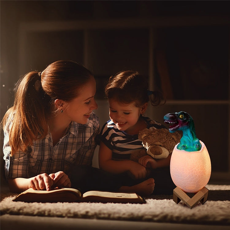 Tyrannosaurus Shape Creative Touch 3D Decorative Night Light, 16-color Patting Remote Control Version - Night Lights by buy2fix | Online Shopping UK | buy2fix