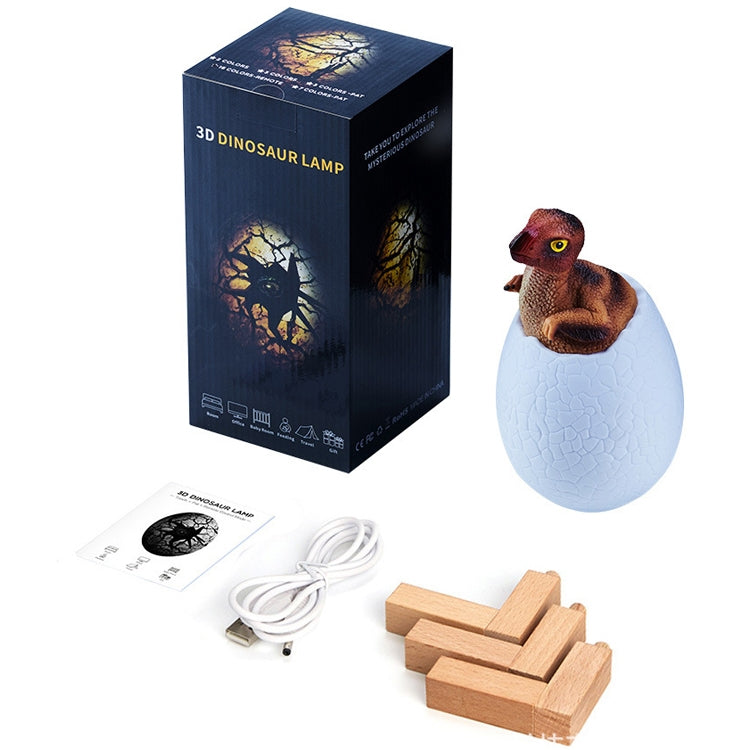 Stealing Egg Dragon Shape Creative Touch 3D Decorative Night Light, 3-color Patting Version - Night Lights by buy2fix | Online Shopping UK | buy2fix