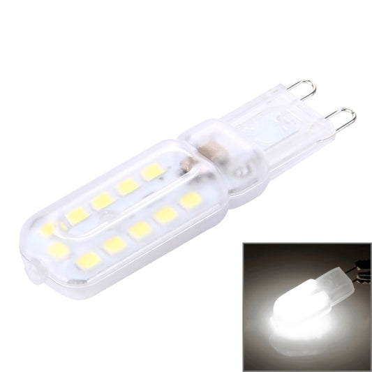 G9 3W 300LM 22 LEDs SMD 2835 Transparent Cover Corn Light, AC 110V(White Light) - LED Blubs & Tubes by buy2fix | Online Shopping UK | buy2fix