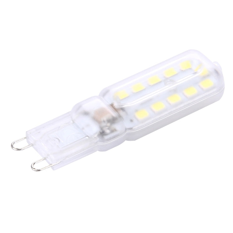 G9 3W 300LM 22 LEDs SMD 2835 Transparent Cover Corn Light, AC 110V(White Light) - LED Blubs & Tubes by buy2fix | Online Shopping UK | buy2fix