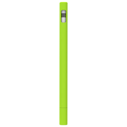 LOVE MEI For Apple Pencil 1 Triangle Shape Stylus Pen Silicone Protective Case Cover (Fluorescent Green) - Pencil Accessories by LOVE MEI | Online Shopping UK | buy2fix