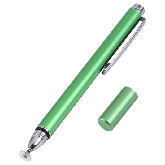 Universal Silicone Disc Nib Capacitive Stylus Pen (Green) - Stylus Pen by buy2fix | Online Shopping UK | buy2fix