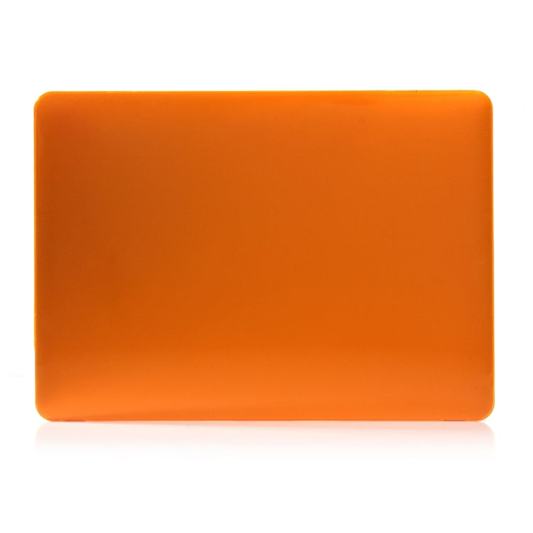 ENKAY Hat-Prince 2 in 1 Crystal Hard Shell Plastic Protective Case + US Version Ultra-thin TPU Keyboard Protector Cover for 2016 New MacBook Pro 15.4 inch with Touchbar (A1707)(Orange) - MacBook Pro Cases by ENKAY | Online Shopping UK | buy2fix