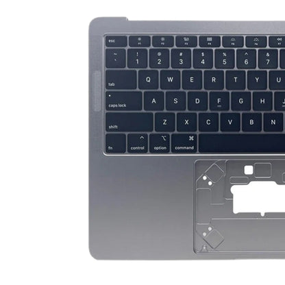 For Macbook Air 13 2020 M1 A2337 EMC3598 C-side Cover + US Edition Key Board (Grey) - Bottom Cover by buy2fix | Online Shopping UK | buy2fix