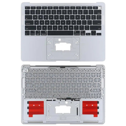 For Macbook Air 13 A2179 2020 C-side Cover + US Edition Key Board (Silver) - Bottom Cover by buy2fix | Online Shopping UK | buy2fix