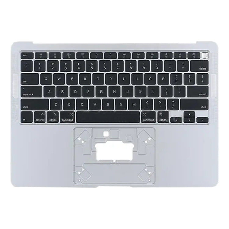 For Macbook Air 13 A2179 2020 C-side Cover + US Edition Key Board (Silver) - Bottom Cover by buy2fix | Online Shopping UK | buy2fix