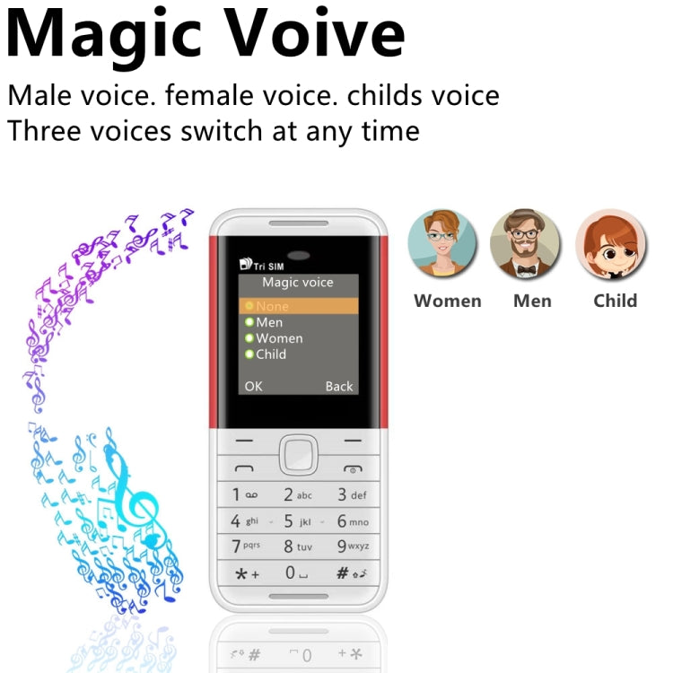 SERVO BM5310 Mini Mobile Phone, Russian Key, 1.33 inch, MTK6261D, 21 Keys, Support Bluetooth, FM, Magic Sound, Auto Call Record, GSM, Triple SIM (Yellow) - SERVO by SERVO | Online Shopping UK | buy2fix