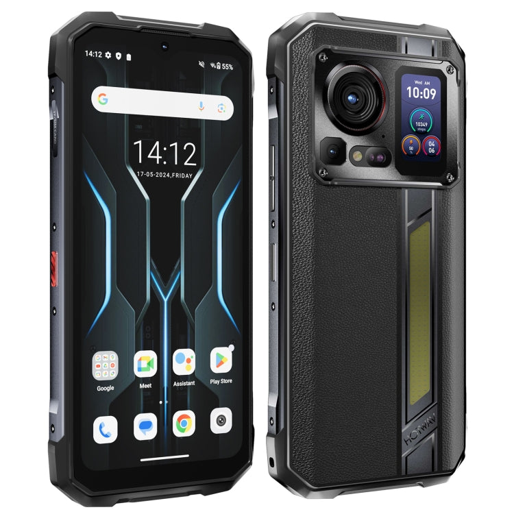 HOTWAV Hyper 7 Pro Rugged Phone, 16GB+256GB, 10800mAh, 6.6 inch Android 14 MediaTek Dimensity 7050 5G, Network: 5G, OTG, NFC (Black) - Other by HOTWAV | Online Shopping UK | buy2fix