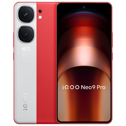 vivo iQOO Neo9 Pro, Dual Back Cameras, 12GB+512GB, Face ID / Fingerprint Identification, 6.78 inch Android 14 OriginOS 4 Dimensity 9300 Octa Core, OTG, NFC, Network: 5G, Support Google Play (Red) - vivo by vivo | Online Shopping UK | buy2fix