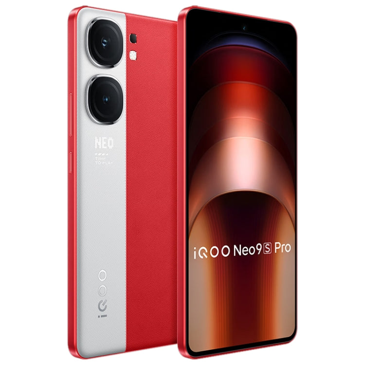 vivo iQOO Neo9S Pro, Dual Back Cameras, 12GB+256GB, Face ID / Fingerprint Identification, 6.78 inch Android 14 OriginOS 4 Dimensity 9300+ Octa Core, OTG, NFC, Network: 5G, Support Google Play (Red) - vivo by vivo | Online Shopping UK | buy2fix