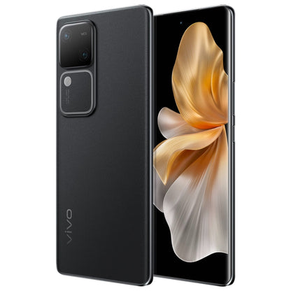 vivo S18, Dual Back Cameras, 16GB+512GB, Face ID Screen Fingerprint Identification, 6.78 inch Android 14.0 OriginOS 4 Snapdragon 7 Gen 3 Octa Core 2.63GHz, OTG, NFC, Network: 5G, Support Google Play (Black) - vivo by vivo | Online Shopping UK | buy2fix