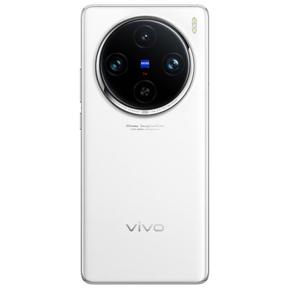 vivo X100s Pro, Triple Back Cameras, 12GB+256GB, Face ID / Fingerprint Identification, 6.78 inch Android 14 OriginOS 4 Dimensity 9300+ Octa Core, OTG, NFC, Network: 5G, Support Google Play (White) - vivo by vivo | Online Shopping UK | buy2fix