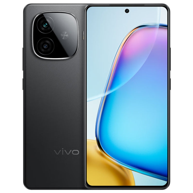 vivo Y200 GT, Dual Back Cameras, 12GB+256GB, Face ID Screen Fingerprint Identification, 6.78 inch Android 14.0 OriginOS 4 Snapdragon 7 Gen 3 Octa Core 2.63GHz, OTG, NFC, Network: 5G, Support Google Play (Black) - vivo by vivo | Online Shopping UK | buy2fix