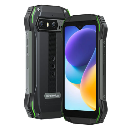 [HK Warehouse] Blackview N6000SE, IP68/IP69K/MIL-STD-810H, 4GB+128GB, 4.3 inch Android 13 MediaTek MT8788 Octa Core, Network: 4G, OTG, NFC (Green) - Blackview by Blackview | Online Shopping UK | buy2fix