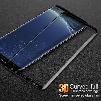 IMAK 9H 3D Curved Surface Full Screen Tempered Glass Film for Galaxy S9+ (Black) - Galaxy Tempered Glass by imak | Online Shopping UK | buy2fix