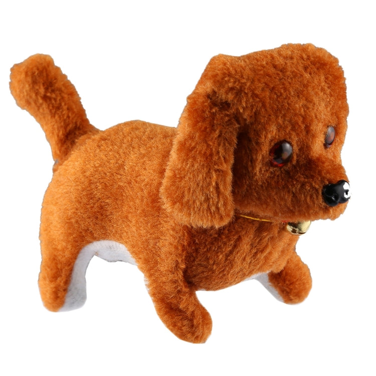 2 PCS Plush Puppy Electric Toys Can Will Move Forward / Will Backwards / Sounding and Luminous Eyes, Random Color Delivery - Electronic Pets by buy2fix | Online Shopping UK | buy2fix