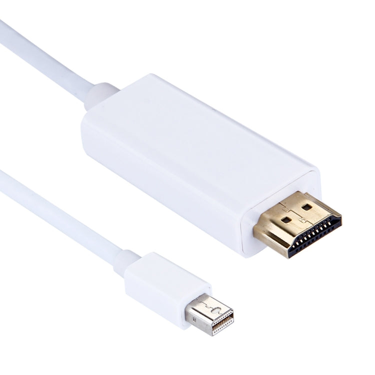 1.8m Mini DisplayPort Male to HDMI Male Adapter Cable - Cable & Adapter by buy2fix | Online Shopping UK | buy2fix