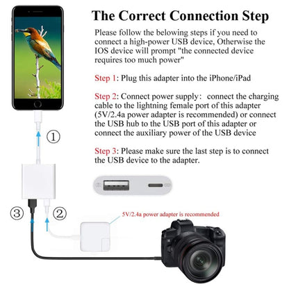 2 in 1 8 Pin Male to 8 Pin / USB3.0 Female Camera Adapter - Converter & Adapter by buy2fix | Online Shopping UK | buy2fix