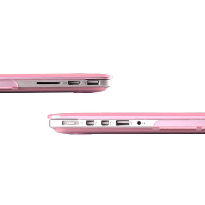 Hard Crystal Protective Case for Macbook Pro Retina 15.4 inch(Pink) - MacBook Pro Cases by buy2fix | Online Shopping UK | buy2fix