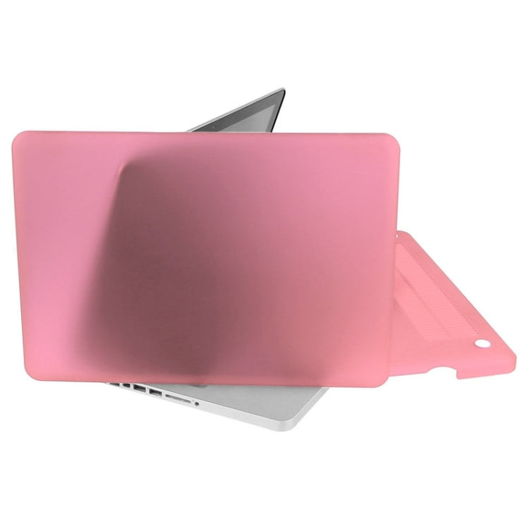 ENKAY for Macbook Pro 13.3 inch (US Version) / A1278 Hat-Prince 3 in 1 Frosted Hard Shell Plastic Protective Case with Keyboard Guard & Port Dust Plug(Pink) - MacBook Pro Cases by ENKAY | Online Shopping UK | buy2fix