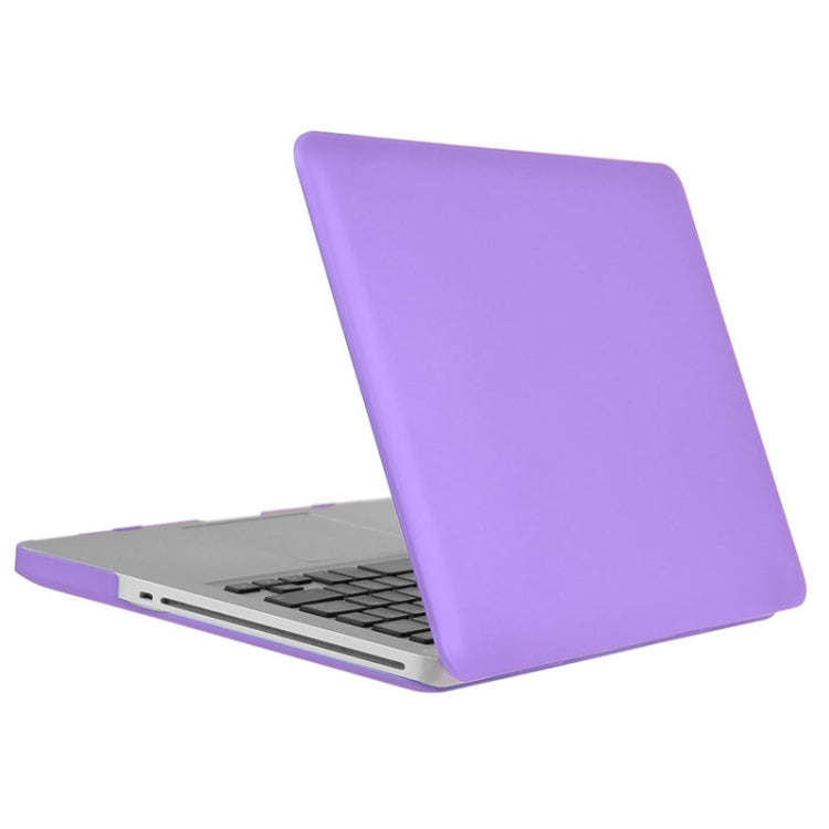 ENKAY for Macbook Pro 13.3 inch (US Version) / A1278 Hat-Prince 3 in 1 Frosted Hard Shell Plastic Protective Case with Keyboard Guard & Port Dust Plug(Purple) - MacBook Pro Cases by ENKAY | Online Shopping UK | buy2fix