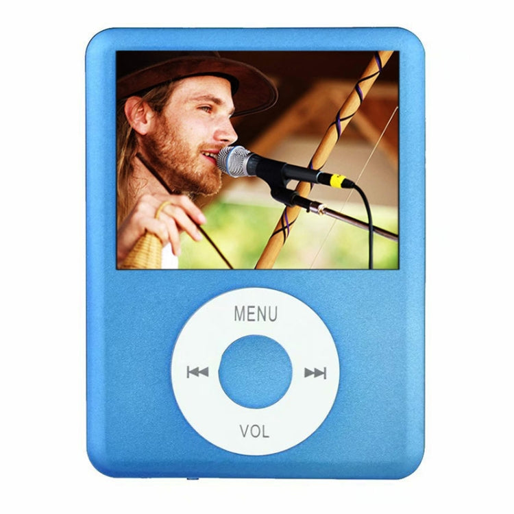 1.8 inch TFT Screen MP4 Player with TF Card Slot, Support Recorder, FM Radio, E-Book and Calendar(Baby Blue) - MP4 Player by buy2fix | Online Shopping UK | buy2fix