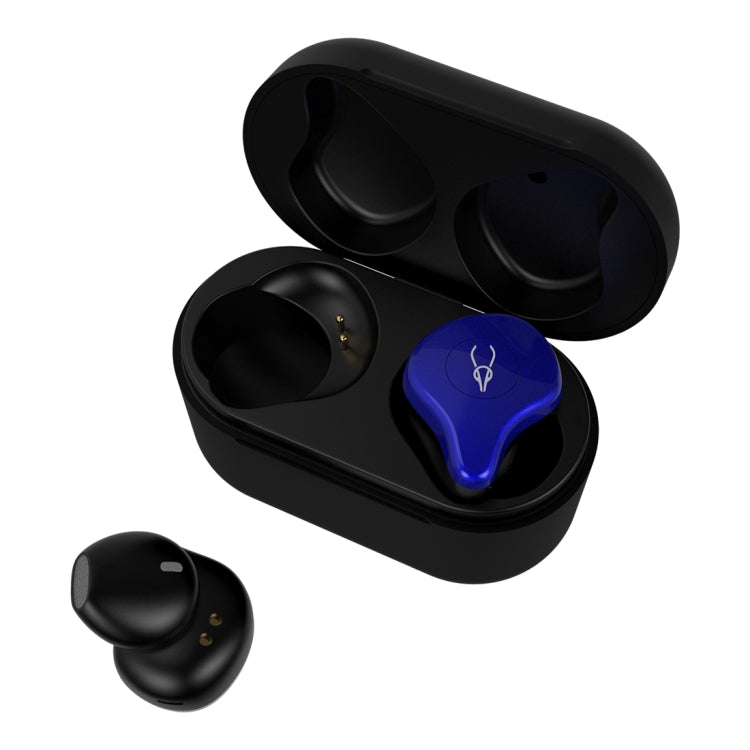 SABBAT X12PRO Mini Bluetooth 5.0 In-Ear Stereo Earphone with Charging Box, For iPad, iPhone, Galaxy, Huawei, Xiaomi, LG, HTC and Other Smart Phones(Blue Dome) - Bluetooth Earphone by Sabbat | Online Shopping UK | buy2fix