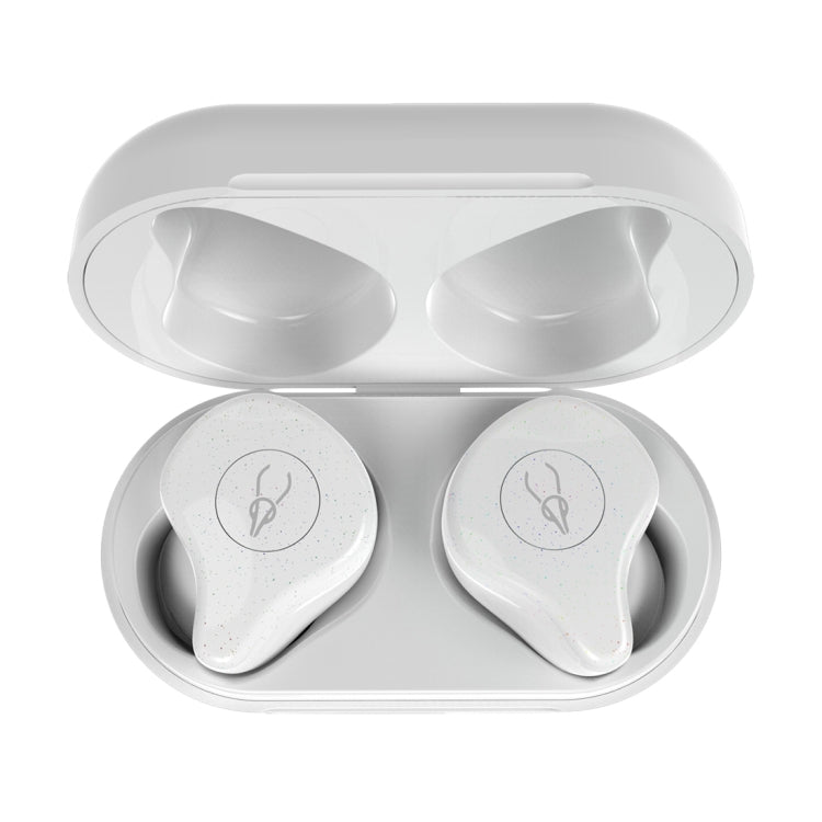 SABBAT X12PRO Mini Bluetooth 5.0 In-Ear Stereo Earphone with Charging Box, For iPad, iPhone, Galaxy, Huawei, Xiaomi, LG, HTC and Other Smart Phones(Moonlight White) - Bluetooth Earphone by Sabbat | Online Shopping UK | buy2fix