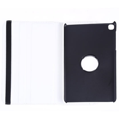 Litchi Texture Horizontal Flip 360 Degrees Rotation Leather Case for Galaxy Tab A 8 (2019) / P200 / P205, with Holder (White) - Tab A 8.0 & S Pen (2019) P200/P205 by buy2fix | Online Shopping UK | buy2fix