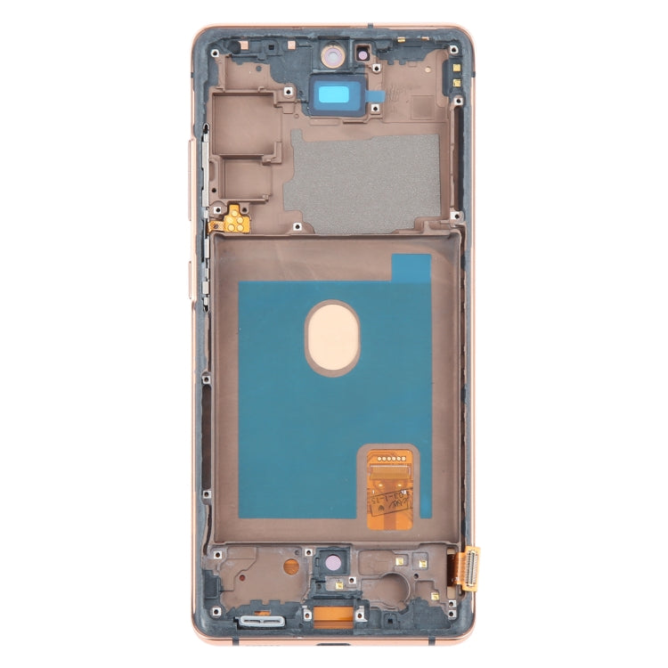 For Samsung Galaxy S20 FE SM-G780F 6.43 inch OLED LCD Screen Digitizer Full Assembly with Frame (Gold) - Galaxy S Series Parts by buy2fix | Online Shopping UK | buy2fix