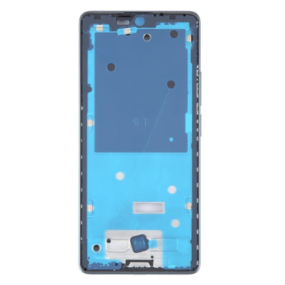 For Xiaomi Poco M6 Pro 4G Original Front Housing LCD Frame Bezel Plate (Blue) - LCD Related Parts by buy2fix | Online Shopping UK | buy2fix