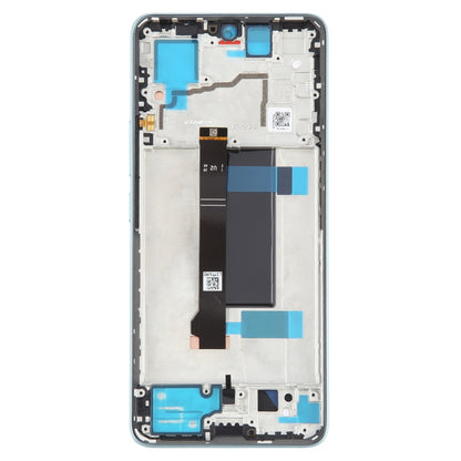 For Xiaomi Redmi Note 13 Pro 5G Original AMOLED Material LCD Screen Digitizer Full Assembly with Frame (Blue) - LCD Screen by buy2fix | Online Shopping UK | buy2fix