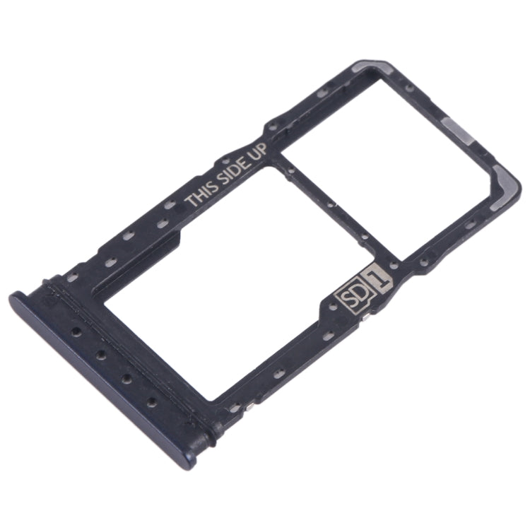 For Motorola Moto G 5G 2023 Original SIM Card Tray + Micro SD Card Tray (Black) - Card Socket by buy2fix | Online Shopping UK | buy2fix