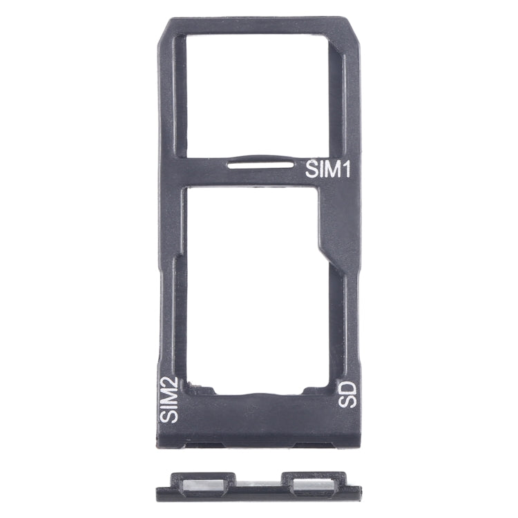 For Sony Xperia 5 II Original SIM Card Tray + SIM / Micro SD Card Tray (Black) - Card Tray by buy2fix | Online Shopping UK | buy2fix