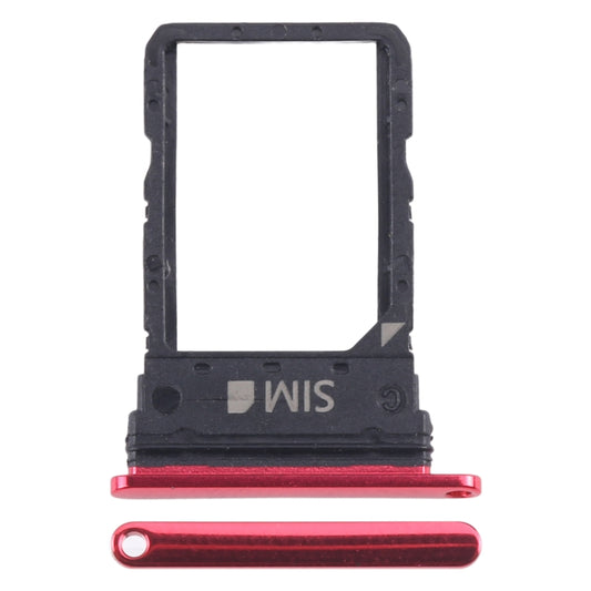 For Motorola Razr 40 Ultra Original SIM Card Tray (Red) - Card Socket by buy2fix | Online Shopping UK | buy2fix